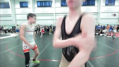 90 lbs Round Robin 3 - Greyson Cain, Indiana Outlaws-MS vs Ian McLeod, Pursuit-MS