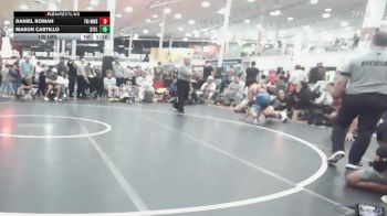 140 lbs Semifinal - Daniel Roman, Triumph Trained - MS vs Mason Castillo, Steller Trained Boba - MS
