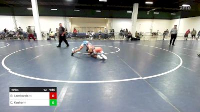 112 lbs Final - Rocco Lombardo, PA vs Caleb Kosko, PA