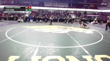 105 lbs 1st Place Match - Corianna Parsons, Weiser vs Kyra Cobb, Timberline