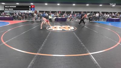 106 lbs Consi Of 8 #2 - Julia Horger, PA vs Isla Silva, PA