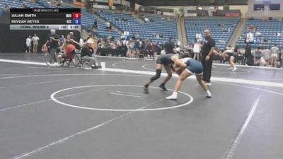 138 lbs Cons. Round 4 - Neveah Reyes, Rose State College vs Julian Smith, Missouri Baptist University