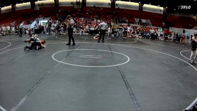 110 lbs Finals (2 Team) - Ayden Hudson, Armory Athletics vs Logan Sanger, Westshore