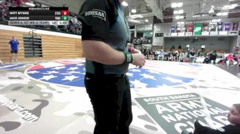 138 lbs Semis & 1st Wb (8 Team) - Kaden Holzbauer, Parkston vs Ryland Magee, Stanley County