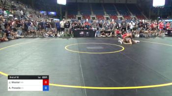 170 lbs Rnd Of 16 - Jed Wester, Minnesota vs Angelo Posada, California