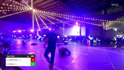 95 lbs Quarterfinal - Cooper Heffelman, Unattached vs Cj White, Grindhouse Wrestling Club