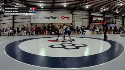 125 kg Champ. Round 2 - Devon Dawson, Northern Illinois RTC vs Dawson Bundy, NLWC/TMWC