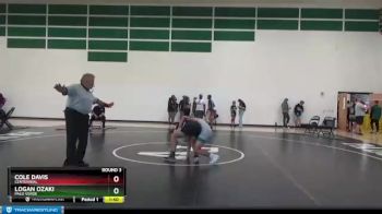 150 lbs Round 3 - Logan Ozaki, Palo Verde vs Cole Davis, Centennial