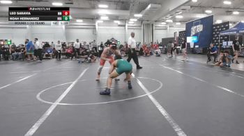 132 lbs Round 1 (10 Team) - Leo Saravia, Maryland Mallets vs Noah Hernandez, New England Gold