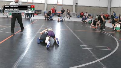 58.2-59.2 lbs Champ. Round 3 - Nash Chapman, Spartan Youth Wrestling Club vs Mason Johnson, NorthEast 509 Wrestling Club