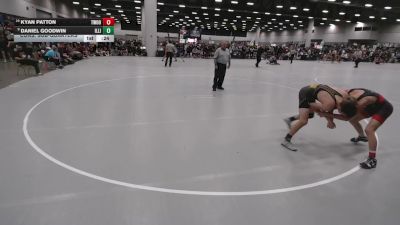 120 lbs Cons. Sub-quarters - Kyan Patton, Threestyle Wrestling Of Oklahoma vs Daniel Goodwin, Illinois