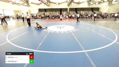 81-M2 lbs Final - Cam Renfer, Mat Assassins vs Jake Brocking, Barn Brothers