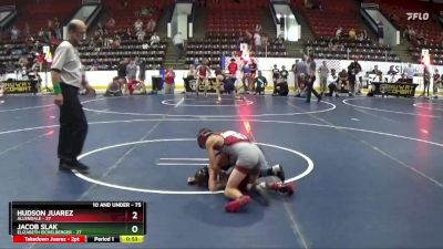 75 lbs Round 5 - Jacob Slak, Elizabeth Eichelberger vs Hudson Juarez, Allendale