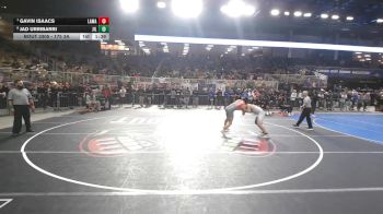 175 3A Quarterfinal - Gavin Isaacs, Lake Mary vs Jad Urribarri, John I Leonard