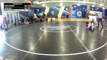 132 lbs Placement (16 Team) - Jayce Paz, Palm Harbor WC vs Lane Goodell, SOWA /HWC
