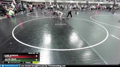 80 lbs Cons. Round 3 - Luke Schichtl, Minnesota vs Jacob Mead, Pinnacle Wrestling Club