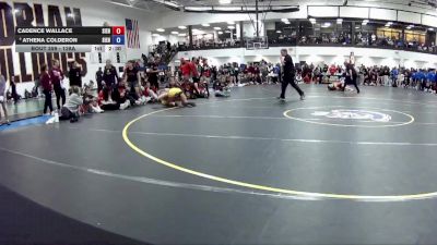 138A Cons. Round 2 - Cadence Wallace, Siena Heights University vs Athena Colderon, Siena Heights University