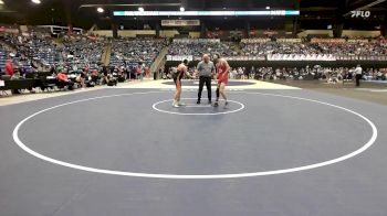 138 lbs Cons. Round 1 - Elijah Bribiesca, Bonner Springs HS vs Dallas Owens, Tecumseh-Shawnee Heights HS