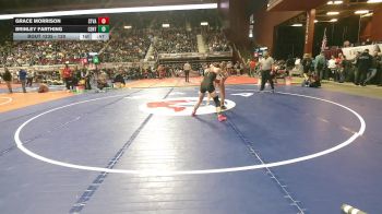 120 lbs Cons. Round 2 - Grace Morrison, Star Valley vs Brinley Farthing, Central