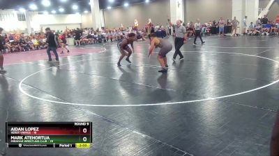 190 lbs Round 9 (10 Team) - Aidan Lopez, Verot Vikings vs Mark Atehortua, Miramar Wrestling Club