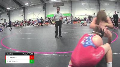 150 lbs Semifinal - Carson Moore, Full Circle vs Christopher McKeel, RPA Wrestling