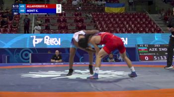 61 kg Final 3-5 - Jeyhun Allahverdiyev, Azerbaijan vs Kumar Mohit, India