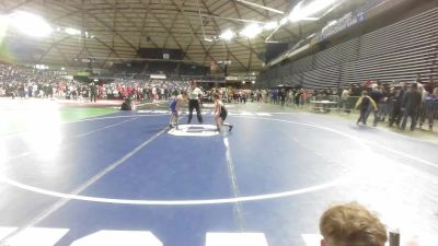 77 lbs Cons. Sub-quarters - Anthony Quichocho, Olympia Wrestling Club vs Wade Gardner, Okanogan Underground Wrestling Club