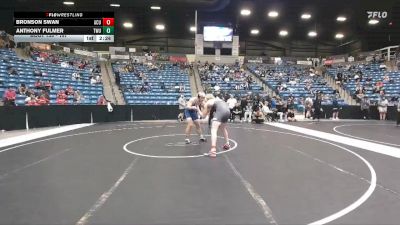 197 lbs Champ. Round 2 - Bronson Swan, Arizona Christian University vs Anthony Fulmer, Texas Wesleyan