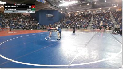 132 lbs Prelim - Thomas Coutts, Newark Charter vs Jaydan Mieth, Sussex Central