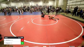 80 lbs Consi Of 4 - Kash Walters, Morris Wrestling Association vs Trenton Kilgore, Warner Eagles Youth Wrestling