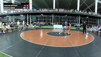 100 lbs Krislynn Martinez, Kansas vs Makayla Smith, Pennsylvania