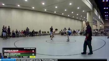 132 lbs Placement (16 Team) - Kevin Concepcion, Somerset Academy vs Nicholas Malek, Rootstown Raiders