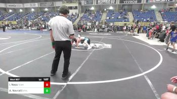 130 lbs Rr Rnd 2 - Isaac Ness, Team Braves WC vs Asher Navratil, Athlos