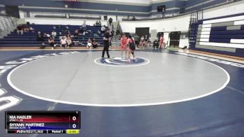 135 lbs Round 3 (4 Team) - Nia Hagler, Utah 1 vs Shyann Martinez, Nevada Elite