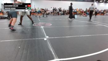 Round 1 - Travion Heard, McNair Mustangs vs Alexander Miller, Bucs Wrestling Club
