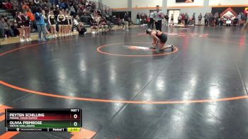 G-9 lbs Round 1 - Peyten Schilling, Prairie, Cedar Rapids vs Olivia Primrose, Vinton-Shellsburg