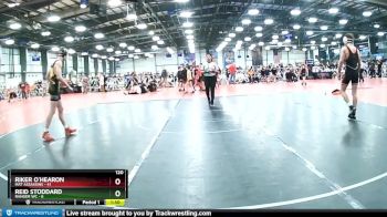 120 lbs Rd# 2 10:30am Friday - Riker O`Hearon, Mat Assassins vs Reid Stoddard, Ranger WC