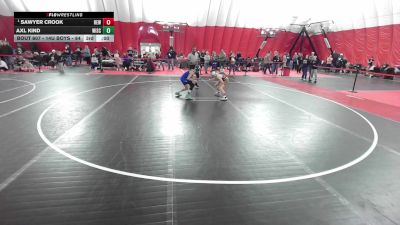 14U Boys - 84 lbs Quarters - Jackson Morse, Wisconsin vs Cashton Treuthardt, Team Nazar Training Center