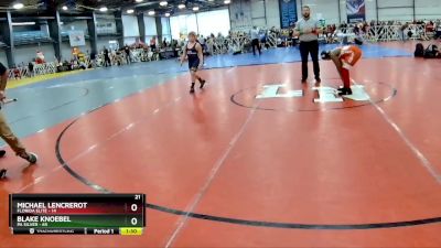 130 lbs Rd# 4- 2:00pm Friday Final Pool - Michael Lencrerot, Florida Elite vs Blake Knoebel, PA Silver