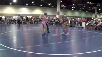 110 lbs Round 1 (6 Team) - Morgan Krall, Iowa Minion Nation vs Brooke Pickering, Head Hunters