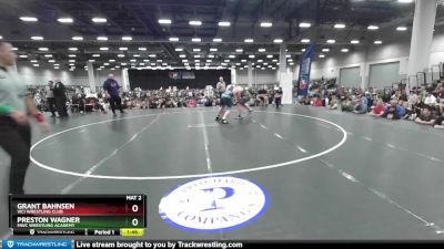 285 lbs Quarterfinal - Grant Bahnsen, Vici Wrestling Club vs Preston Wagner, MWC Wrestling Academy