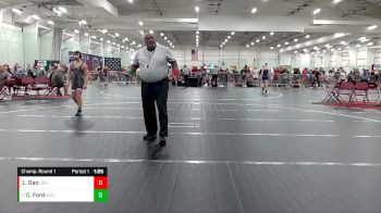 138 lbs Champ. Round 1 - Christian Ford, Kraken Wrestling Club vs Leo Gao, Unattached