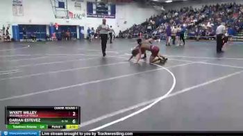 157 lbs Champ. Round 1 - Wyatt Willey, Wisconsin-Platteville vs Darian Estevez, Chicago