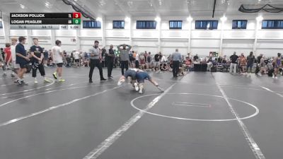 138 lbs Round 2 (4 Team) - Logan Peagler, All American vs Jackson Pollick, Top Level