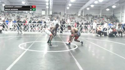 195 lbs Round Of 64 - Maverick Lorminey, FL vs Malik Jackson, AR