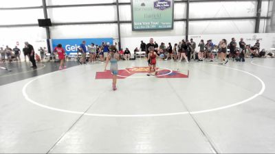 24 kg 5th Place - Quinn Cannici, Cordoba Trained vs Noella Thiel, Team VA