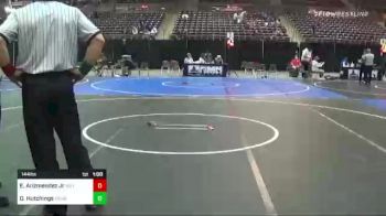 144 lbs 3rd Place - Efren Arizmendez Jr, Nb Elite vs Dante Hutchings, Pomona Elite