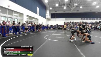 120 lbs Cons. Round 4 - Timothy Walker Jr, Poway Wrestling vs Slade Hanes, La Quinta