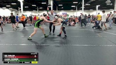 138 lbs Round 6 (8 Team) - Kaden Skibber, Pocono Regional WC vs Sid Yablon, Prime WC Silver