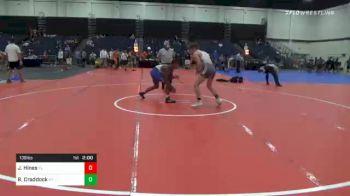 138 lbs Consolation - Jaekus Hines, FL vs Rusty Craddock, KY